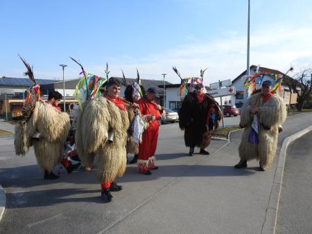 Občino Razkrižje obiskali kurenti 2019 10
